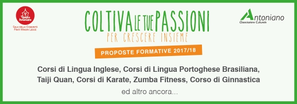 Coltiva le tue Passioni - Proposte Formative 2017/18